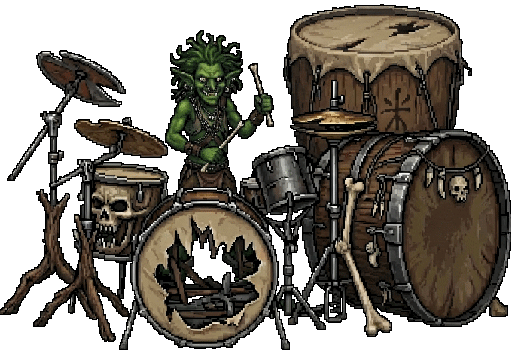 Gasher - Drums for Iron Chalice