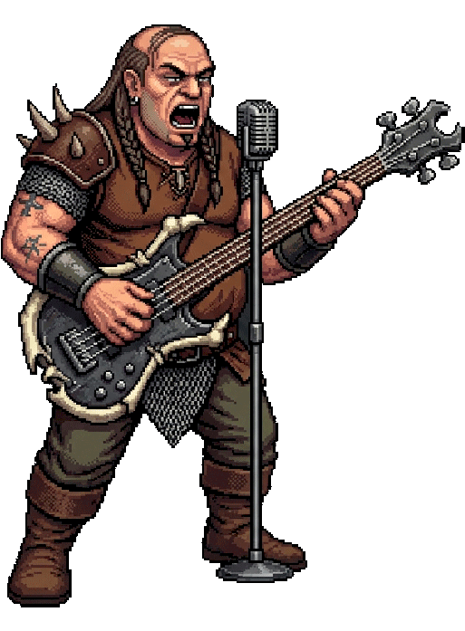 Umbaba Skullchewer - Bass and Backup Vocals for Iron Chalice