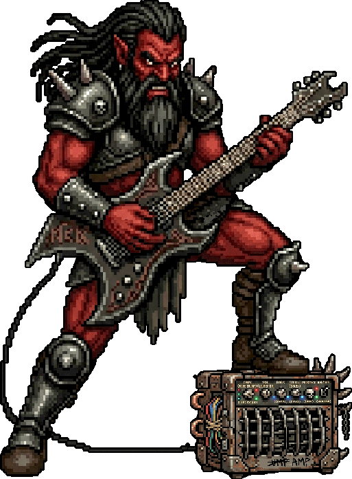 Wuhen of the Ironfang Legion - Guitar for Iron Chalice
